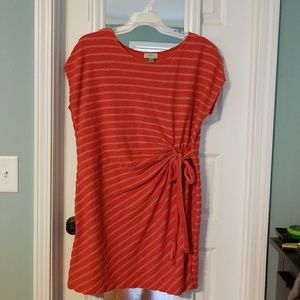 Loft Side Tie Dress